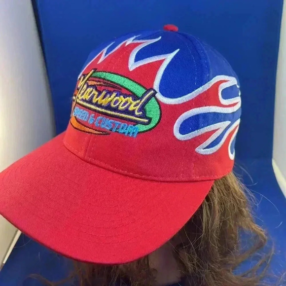 Yearwood Speed & Custom Red Flame Cap Vintage - Picture 2 of 4